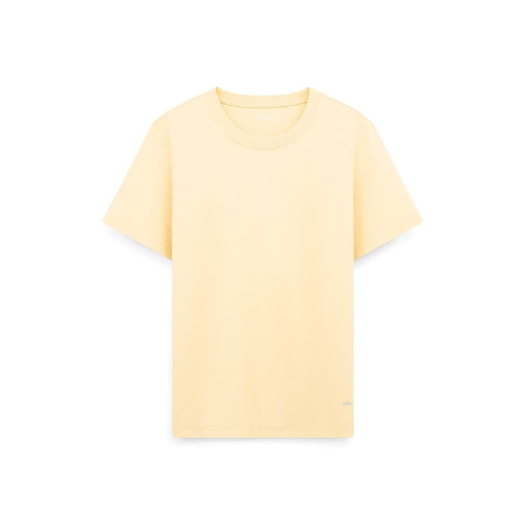 AIIZ เสื้อยืดคอกลมผู้หญิงสีพื้น โลโก้ AIIZ Women’s AIIZ Logo T-Shirts Cotton Polyester รูปที่ 7
