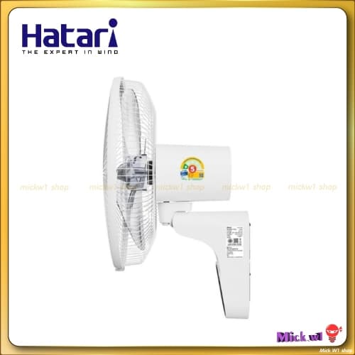 Hatari พัดลมติดผนัง 16นิ้ว มี รีโมท รุ่นใหม่ W16R1 สีขาว และ สีดำ รูปที่ 2
