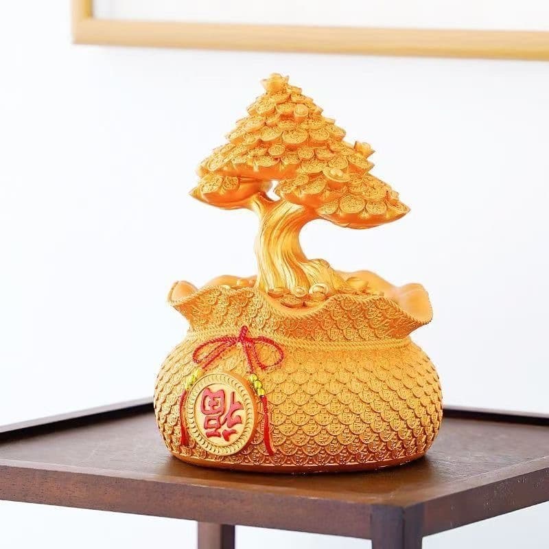 ของตกแต่งบ้าน ปลาทองตกแต่งคู่ งานฝีมือเรซิน ตกแต่งตู้ไวน์ ของขวัญสร้างสรรค์ รูปที่ 7