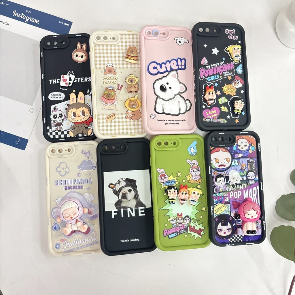 มาใหม่ เคส For iPhone 7Plus 8Plus ลายการ์ตูน น่ารัก สำหรับ i7plus i8plus ไอโฟน7พลัส 8พลัส case สำหรับ 7Plus 8Plus รูปที่ 3