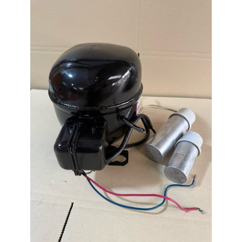 คอมเพรสเซอร์ตู้แช่ พร้อมชุดสตาร์ทครบ C-BE250H6Y ขนาด 1/3HP น้ำยา R134a (คอมพ์ถอด มือ 2มีน้ำมันพร้อมใช้งาน อะไหล่ตู้เย็น รูปที่ 3