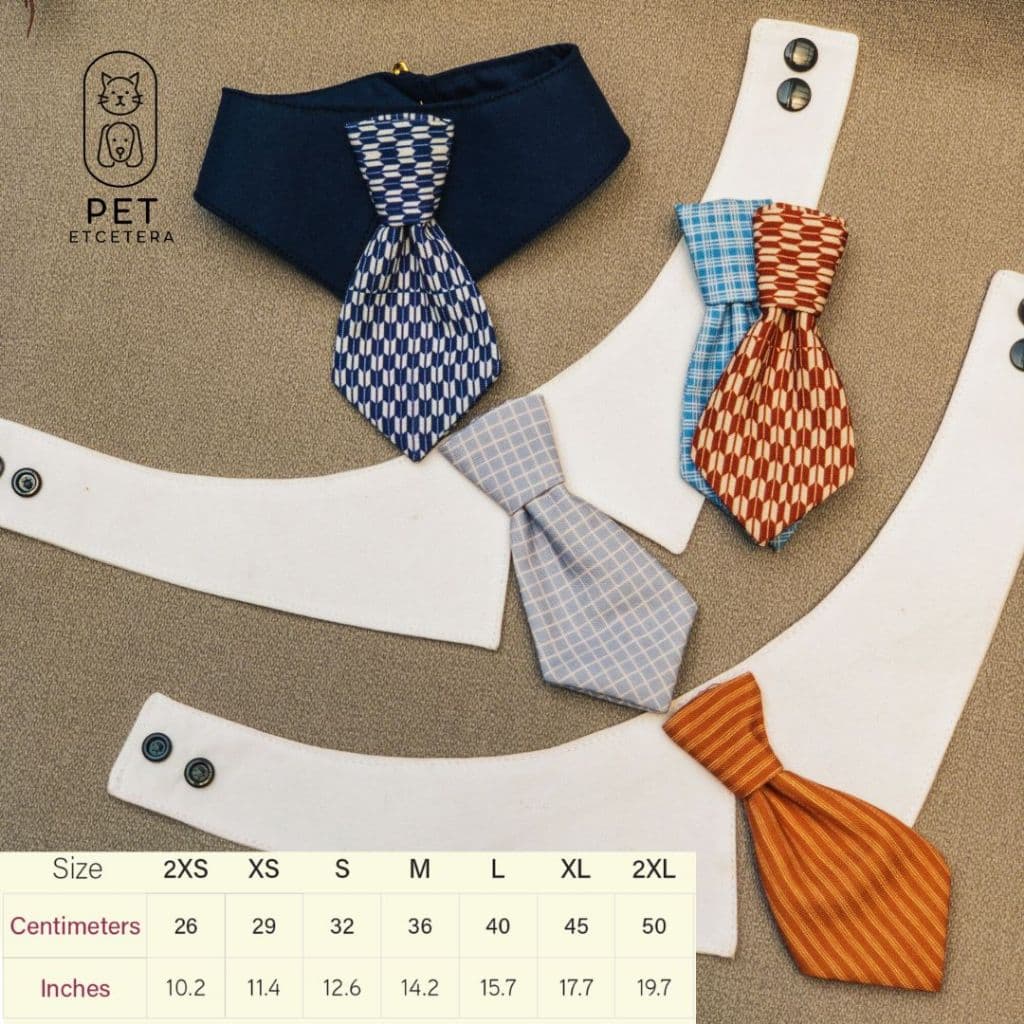 เนคไท น้องแมวน้องหมา ปลอกคอ รุ่น necktie ลายและสีสวย น้องใส่แล้วหล่อมาก ทำจากผ้า cotton รูปที่ 3