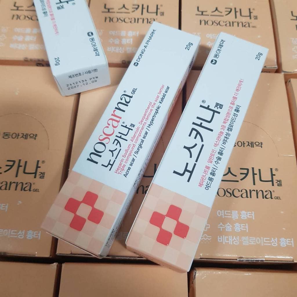 แพ็คเก็จใหม่ Noscana Gel 20g เจลลดรอยแผลเป็น รอยสิว รอยดำ ครีมลบรอยแผลเป็น รูปที่ 9