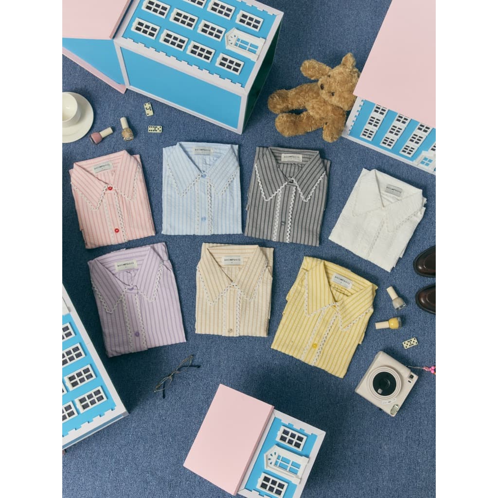 / ส่งด่วน [เหลือ 6xx.- ลด 20% เก็บโค้ด"ร้านโค้ดคุ้ม"] Basicnotbasics - Crumble shirt เสื้อเชิ้ตผ้าไม่ต้องรีด รูปที่ 9