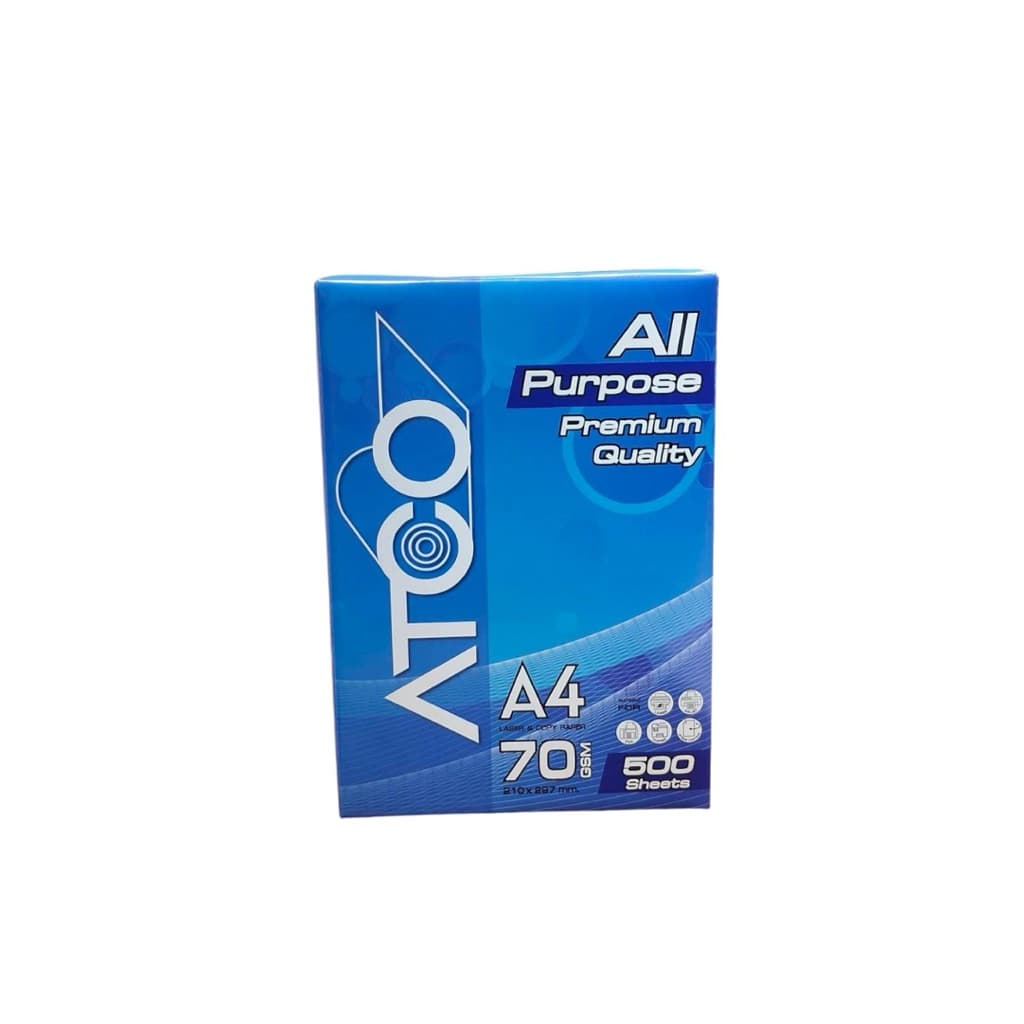 กระดาษถ่ายเอกสาร กระดาษ A4 70 แกรม เกรด Premium ตรา ATCO รูปที่ 2