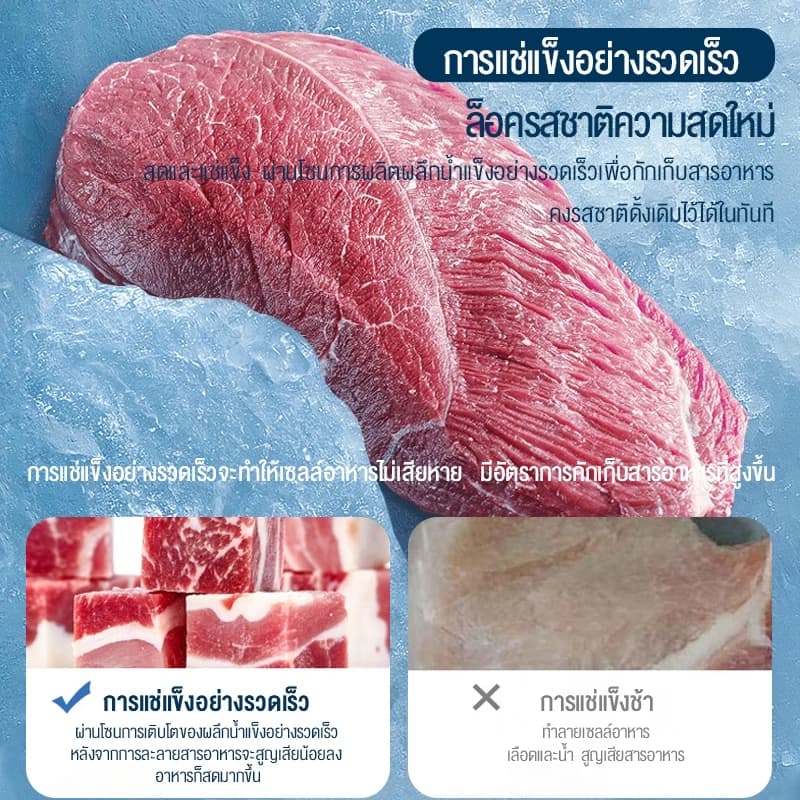 LENODI ช่องแช่แข็งที่ยืดหยุ่น ตู้แช่แข็งขนาดเล็กในครอบครัว 108-228 ลิตรของความจุ ช่องแช่แข็งในครัวเรือน รูปที่ 4