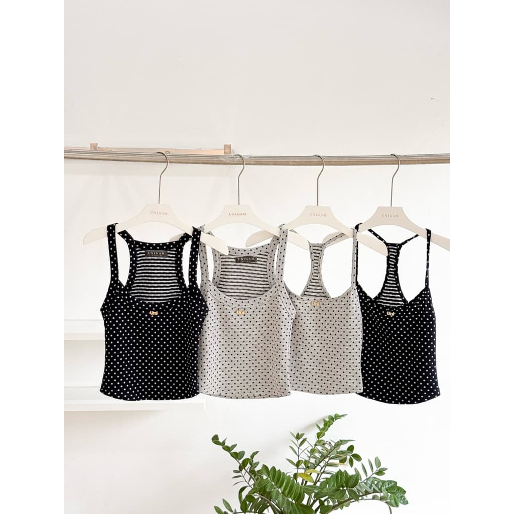 DAILY TANK TOP เสื้อกล้าม เสื้อสายเดี่ยว unigam รูปที่ 6