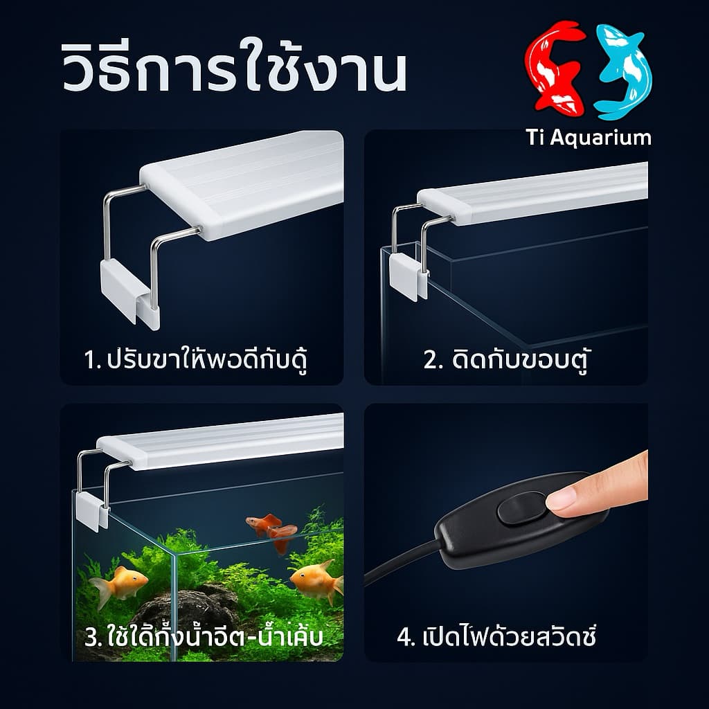 โคมไฟLEDประบเปลี่ยนสีได้3step แบรนด์ใหม่ รูปที่ 2