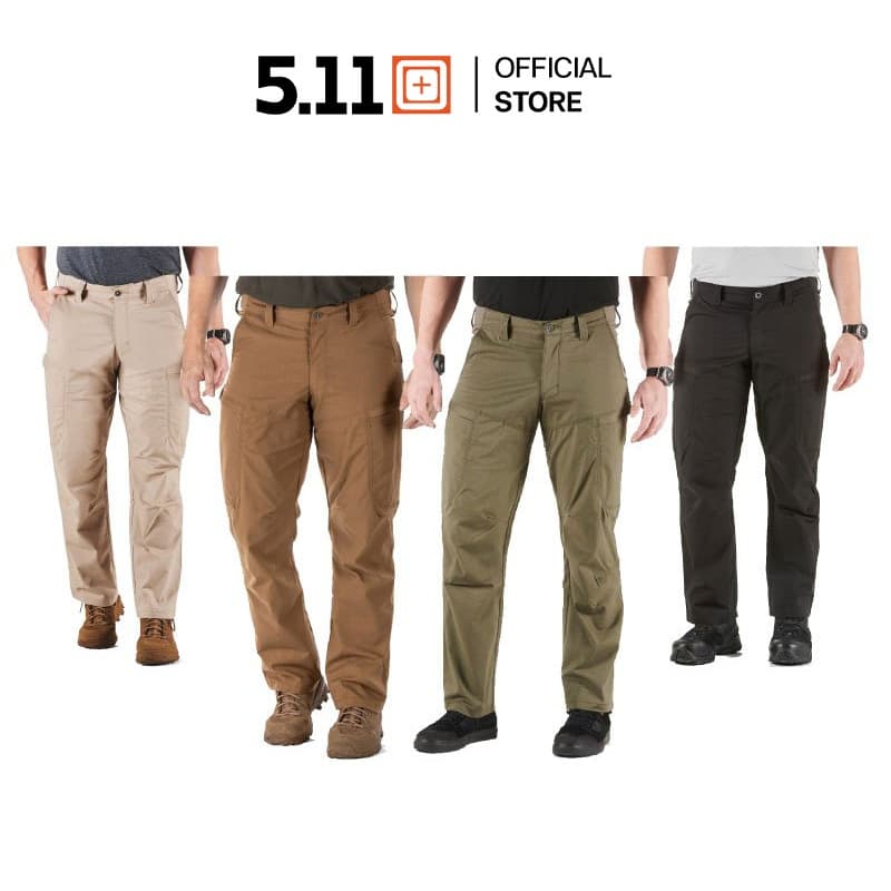 5.11 Tactical - APEX PANT กางเกงขายาว คาร์โก้ เดินป่า สวมสบาย ระบายความร้อนได้ดี Official Store รูปที่ 1
