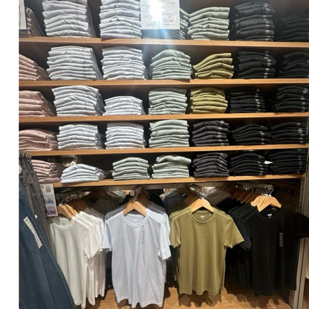SALE ตาแตก เสื้อยืด uniqlo women ของใหม่ ป้ายห้อย แท้% ไม่มีค่าหิ้ว รูปที่ 6