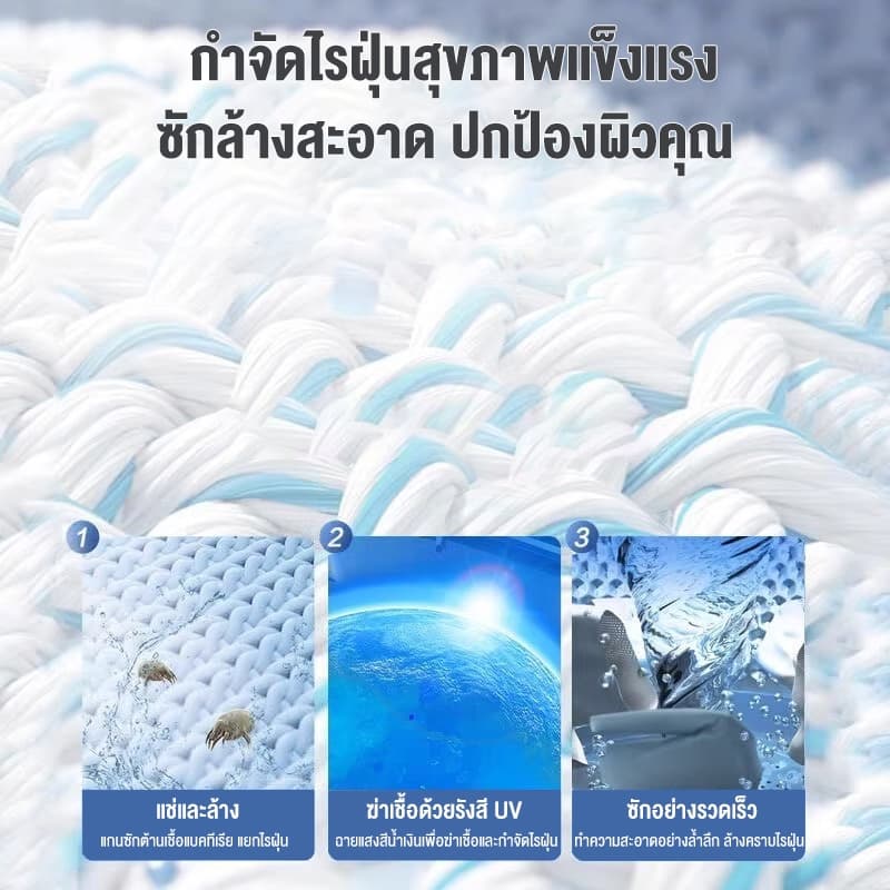 CAMEL เครื่องซักผ้ามินิฝาบน ขนาด 5.5Kg ฟังก์ชั่น 2In1 ซักและปั่นแห้งในตัวเดียวกัน เครื่องซักผ้ามินิ รูปที่ 8