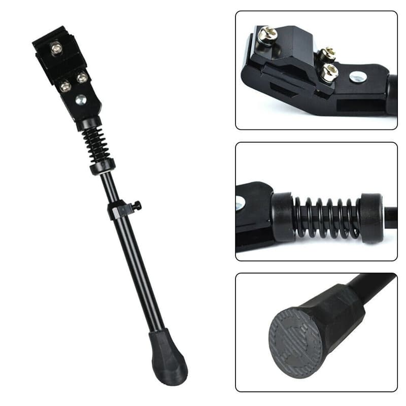 A-One Kick Stand ขาตั้งจักรยาน อลูมิเนียม จับท่อหางหลัง ขาปรับระดับได้ ใช้กับล้อ 20"-27.5" 700C รูปที่ 3