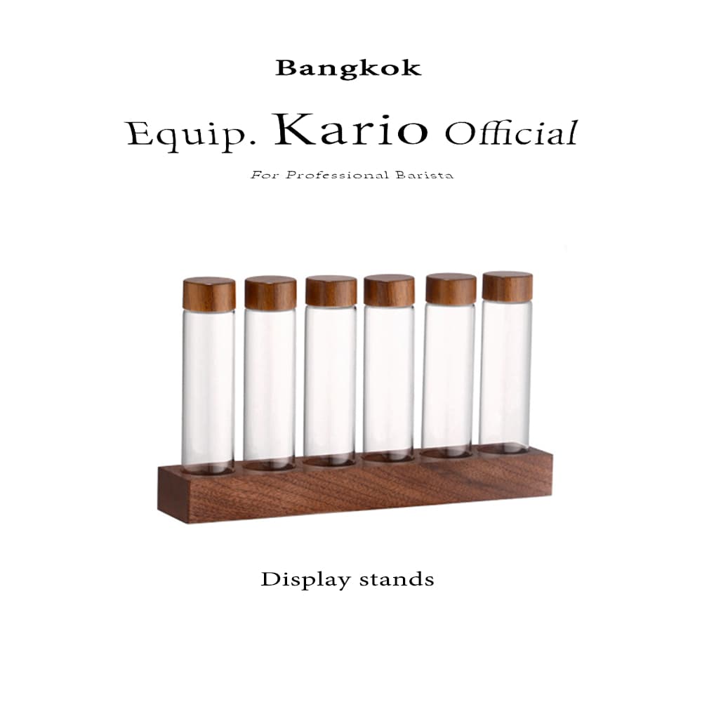 จัดส่งทันที | หลอดเก็บเมล็ดกาแฟแบบใช้ครั้งเดียวใสสุญญากาศเมล็ดกาแฟเซลลาร์พร้อมขาตั้งสําห display stand รูปที่ 1