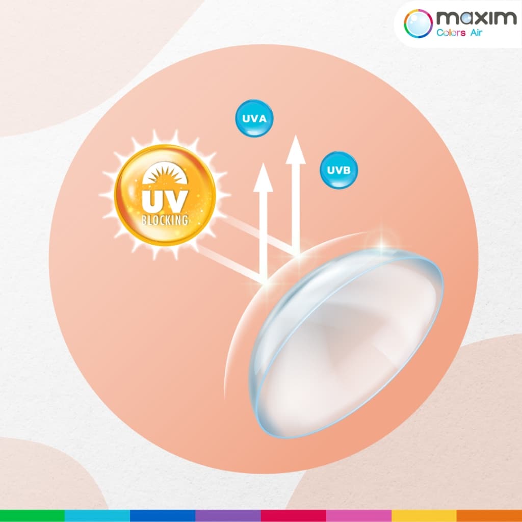 maxim คอนแทคเลน์สี รายเดือน รุ่นตาสวย กล่องสีฟ้า รูปที่ 6