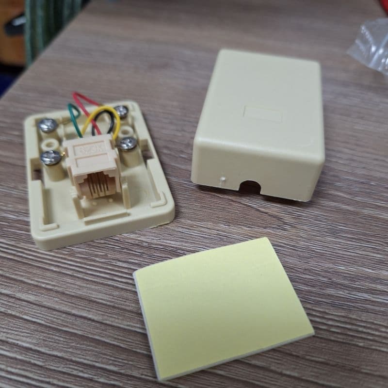 ตลับแยกสายสัญญาณโทรศัพท์บ้าน 4c 1/1 และ 1/2 รูปที่ 4