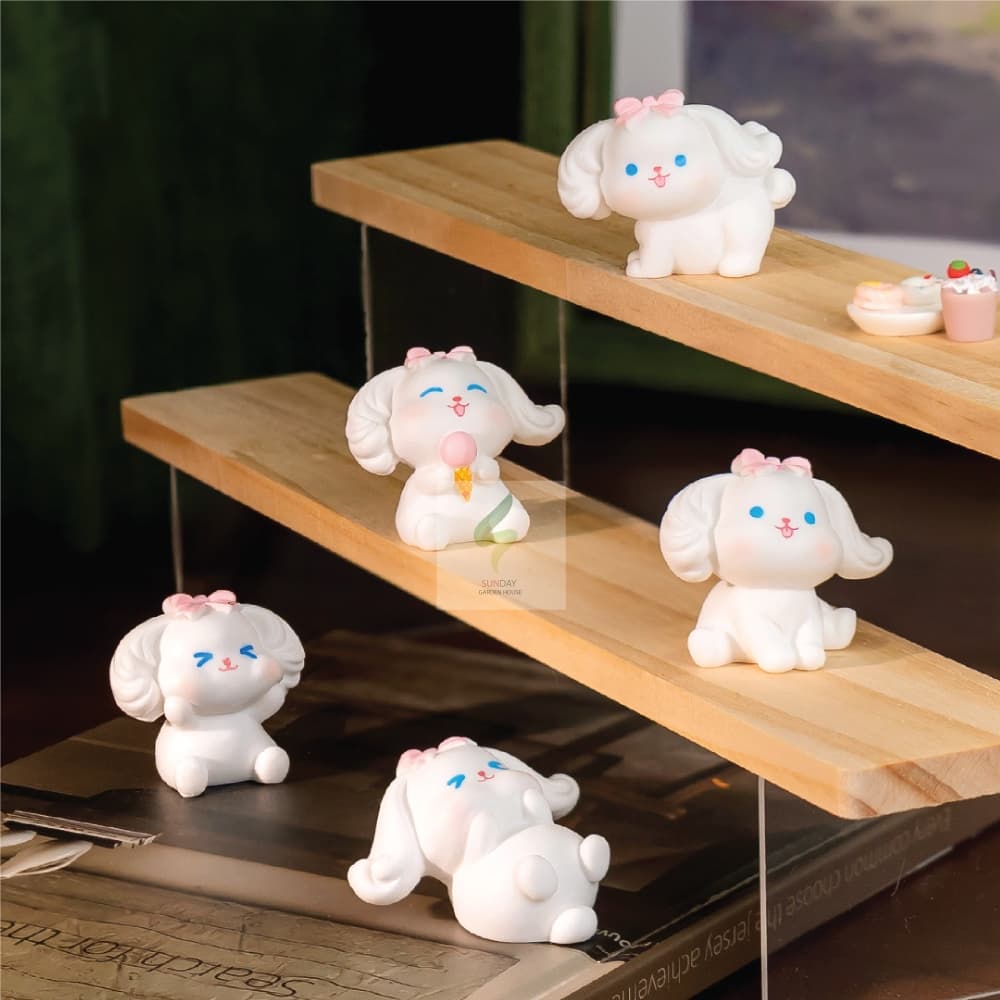 รวมโมเดลน้องหมา น่ารัก มีให้เลือกหลายแบบในตัวเลือกสินค้า ตกแต่งบ้าน โต๊ะทำงาน รถ สวน อื่นๆ รูปที่ 2