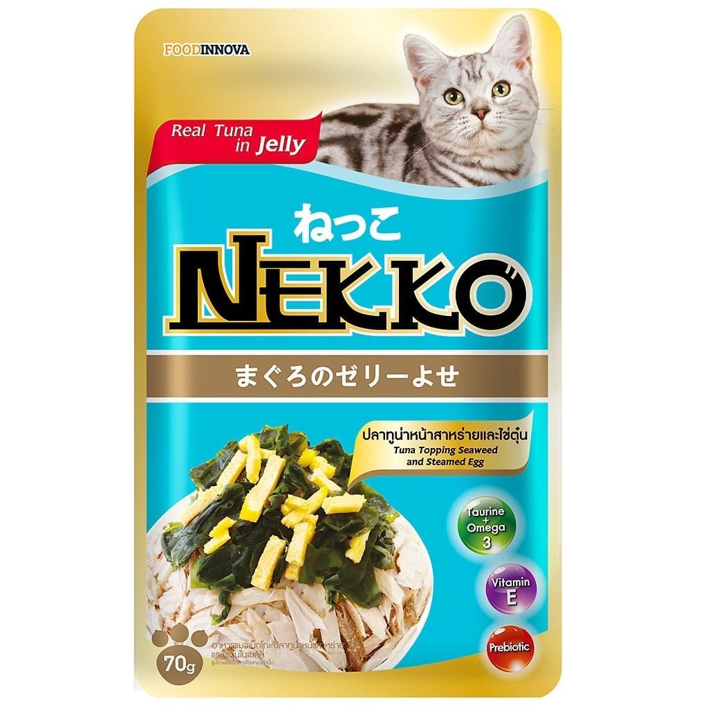 Nekko เน็กโกะ อาหารเปียกแมว 70g รูปที่ 9