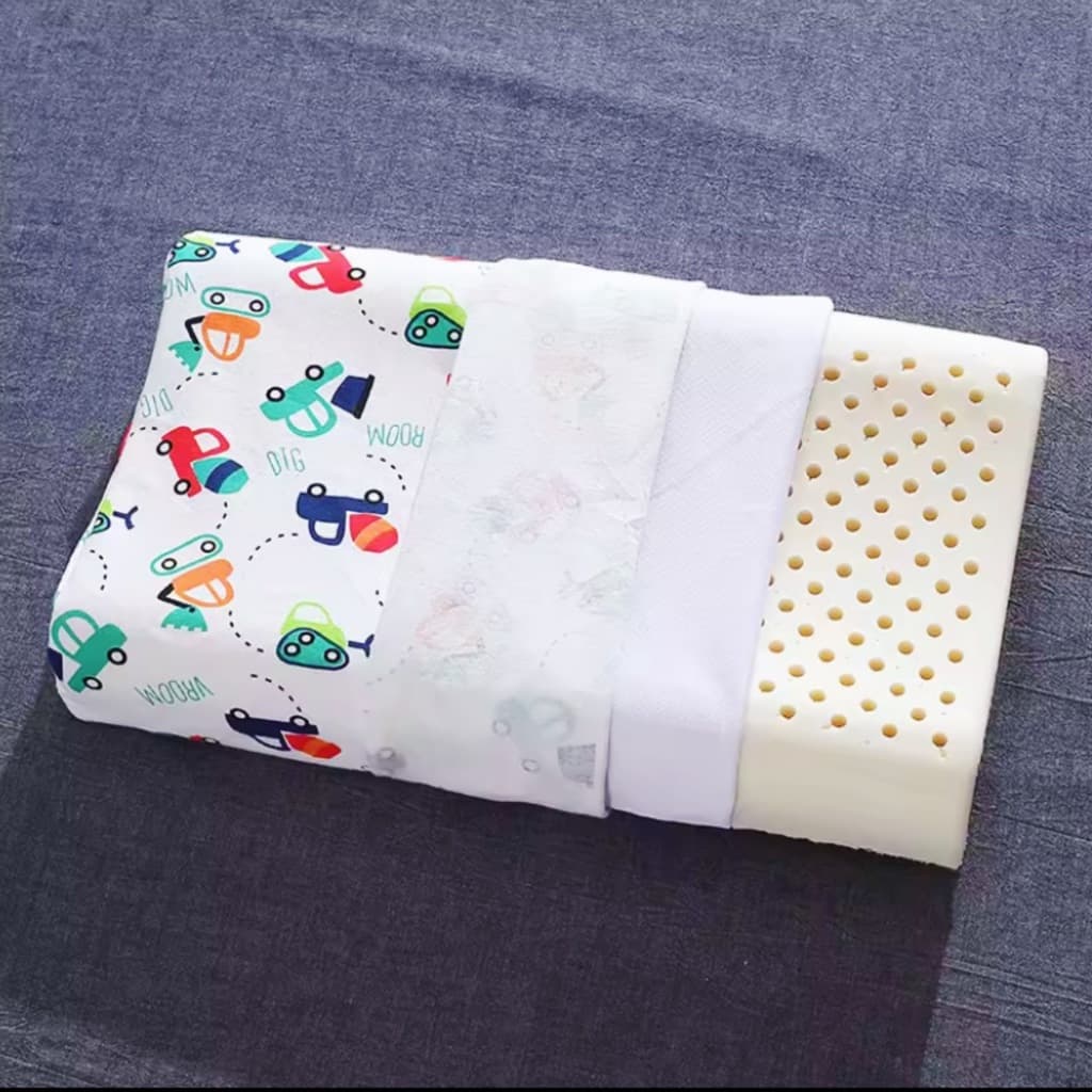 Cudy หมอนเด็กยางพารา หมอนเด็ก ใช้ได้2-14ปี ขนาดใหญ่：28x46cm ความหนา：5cm รุ่น：P5 รูปที่ 4