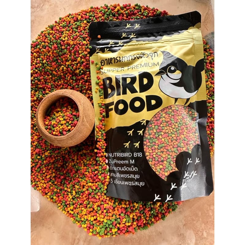 อาหารนกเบิร์ดฟรุตตี้ไซน์เอสเอส ขนาด 100 กรัม รูปที่ 3