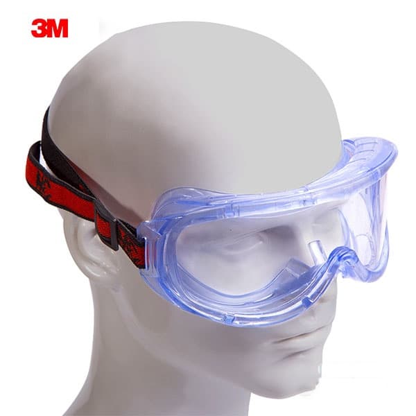 3M 1621/1623AF แว่นตาของแท้ ป้องกันละออง แว่นนิรภัย แว่นกันสารเคมี รูปที่ 4