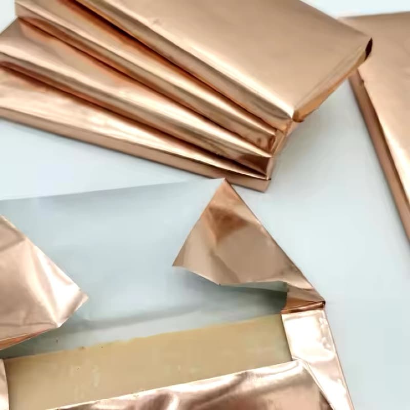 ฟอยล์ห่อช็อคโกแลต Foil+Paper คุณภาพสูง สีกึ่งด้าน แพค 30-50 แผ่น Premium Smooth/Embossed Aluminum Foil Classic Color รูปที่ 4
