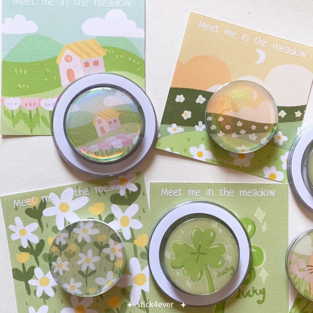 Griptok กริปต๊อก แบบกาวและแม่เหล็ก Meet me in the meadow set รูปที่ 7