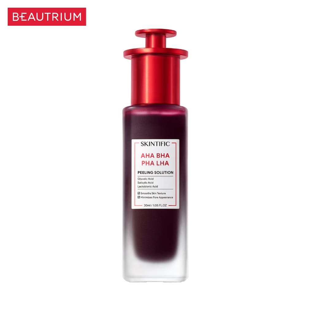 SKINTIFIC AHA BHA PHA LHA Peeling Solution เซรั่มบำรุงผิวหน้า 30ml รูปที่ 2