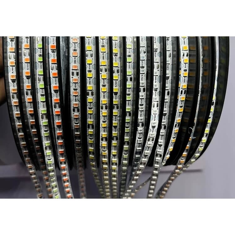 ไฟริบบิ้น 2835 S LED Strip 6mm ม้วนละ10m มีให้เลือก11สี ดัดโค้งงอได้ตามรูปแบบการใช้งาน รูปที่ 5