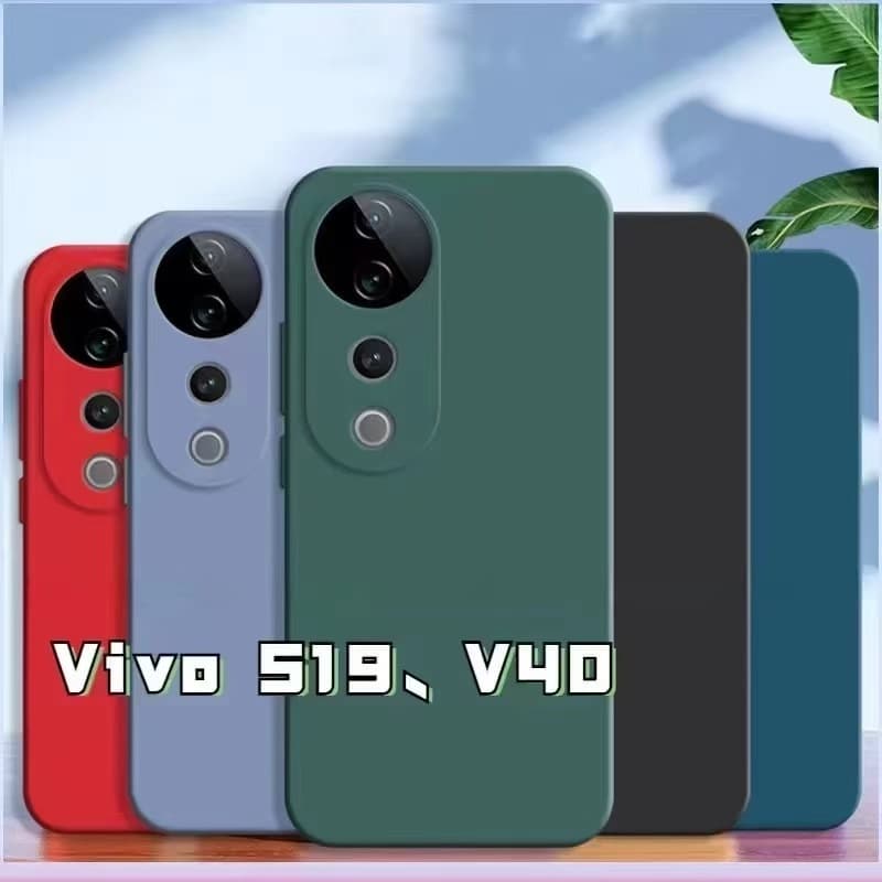 เคส ข้างในเป็นกำมะหยี่ สำหรับรุ่น Vivo V40pro V40 V50 V50lite กำมะหยี่ เคสกันกระแทก รูปที่ 1