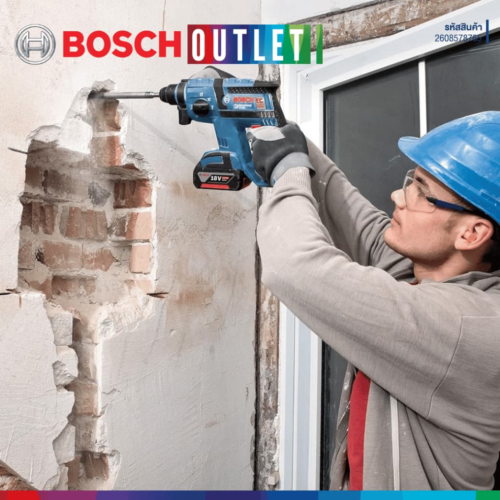 BOSCH ชุดดอกสว่านโลหะผสม SDS plus 11 ชิ้น มาพร้อมกล่องจัดเก็บสุดหรู #2608578765 รูปที่ 6