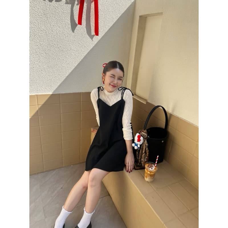 Solve.official - Dorayaki dress **ได้เฉพาะเดรสตัวนอก รูปที่ 3