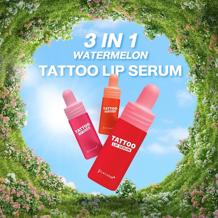 ลิปเซรั่มแทททู Jula’s Herb Watermelon Tattoo Lip Serum จุฬาเฮิร์บ รูปที่ 7