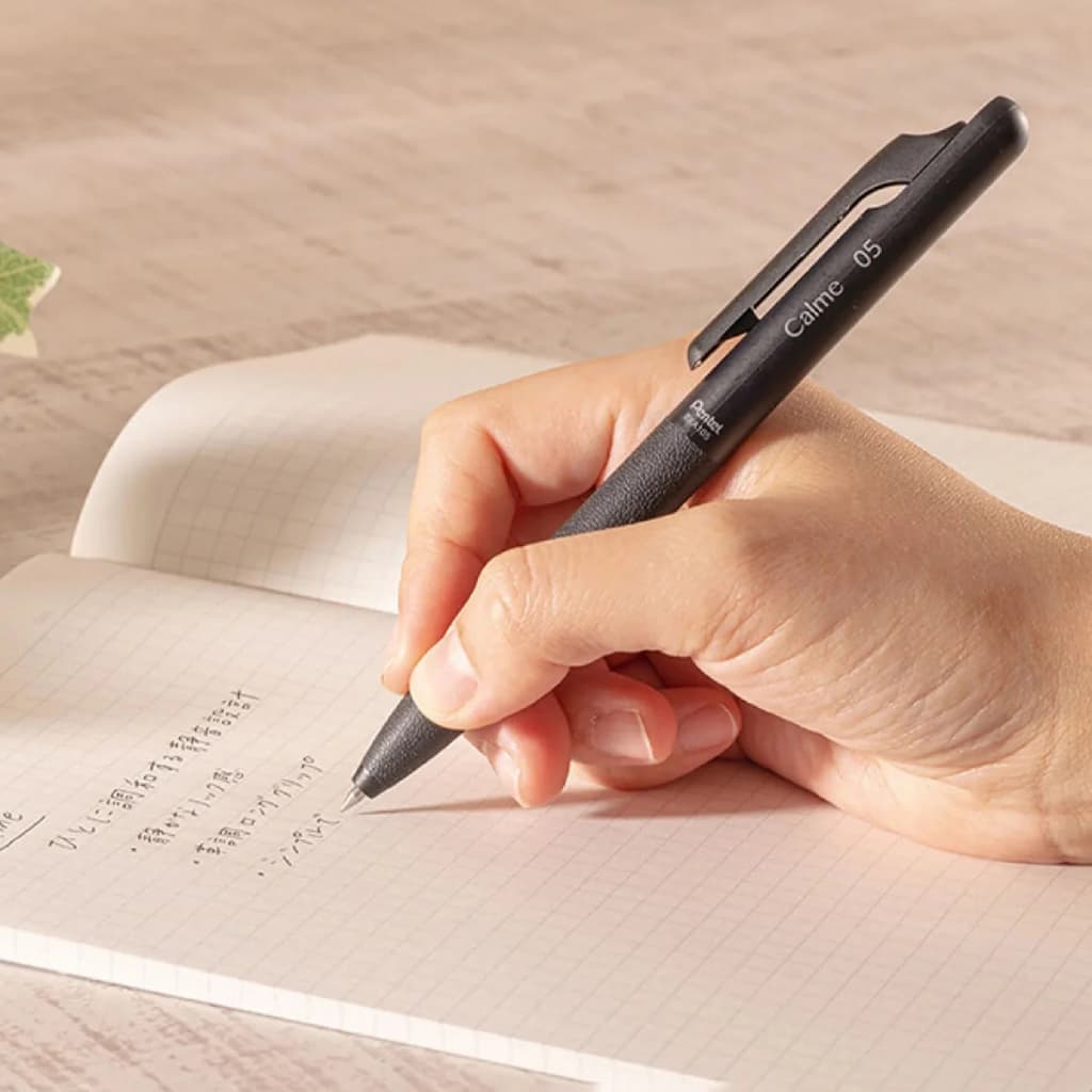 ปากกาลูกลื่น PENTEL CALME 0.5mm , 0.35mm และรุ่น 3 สีในแท่งเดียว ลดเสียงรบกวน นำเข้าจากญี่ปุ่น รูปที่ 8