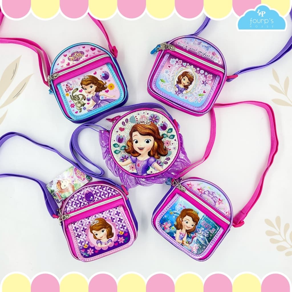 DISNEY SOFIA : กระเป๋าสะพายข้าง ลิขสิทธิ์แท้ รูปที่ 1