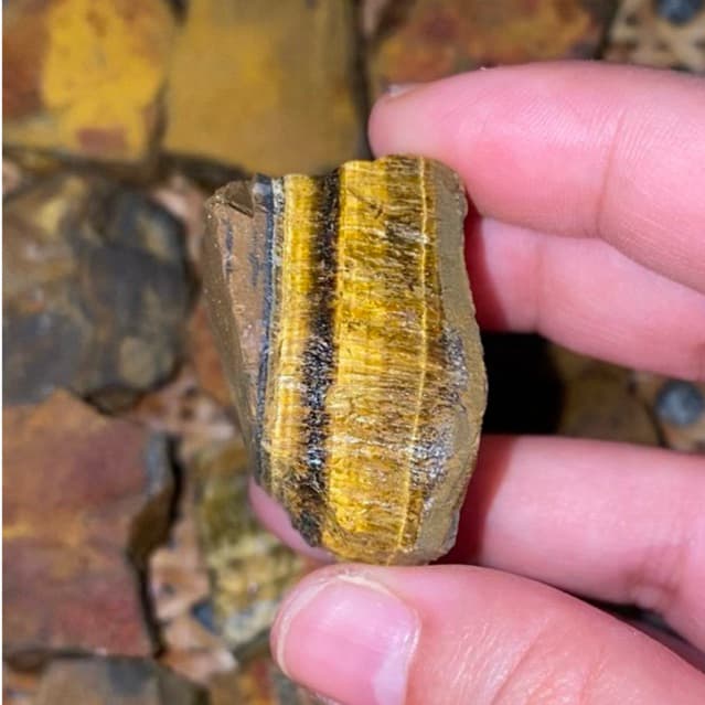 ‼ ใน‼Tiger’s eye ไทเกอร์อายดิบ สวยมาก ช่วยส่งเสริมความกล้าหาญ ดึงดูดโชคลาภ ความสำเร็จ และช่วยปกป้องคุ้มครอง รูปที่ 2