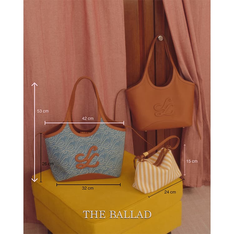 The Ballad กระเป๋าหนังแท้ไซส์ใหญ่ ทำได้2ทรง รูปที่ 5