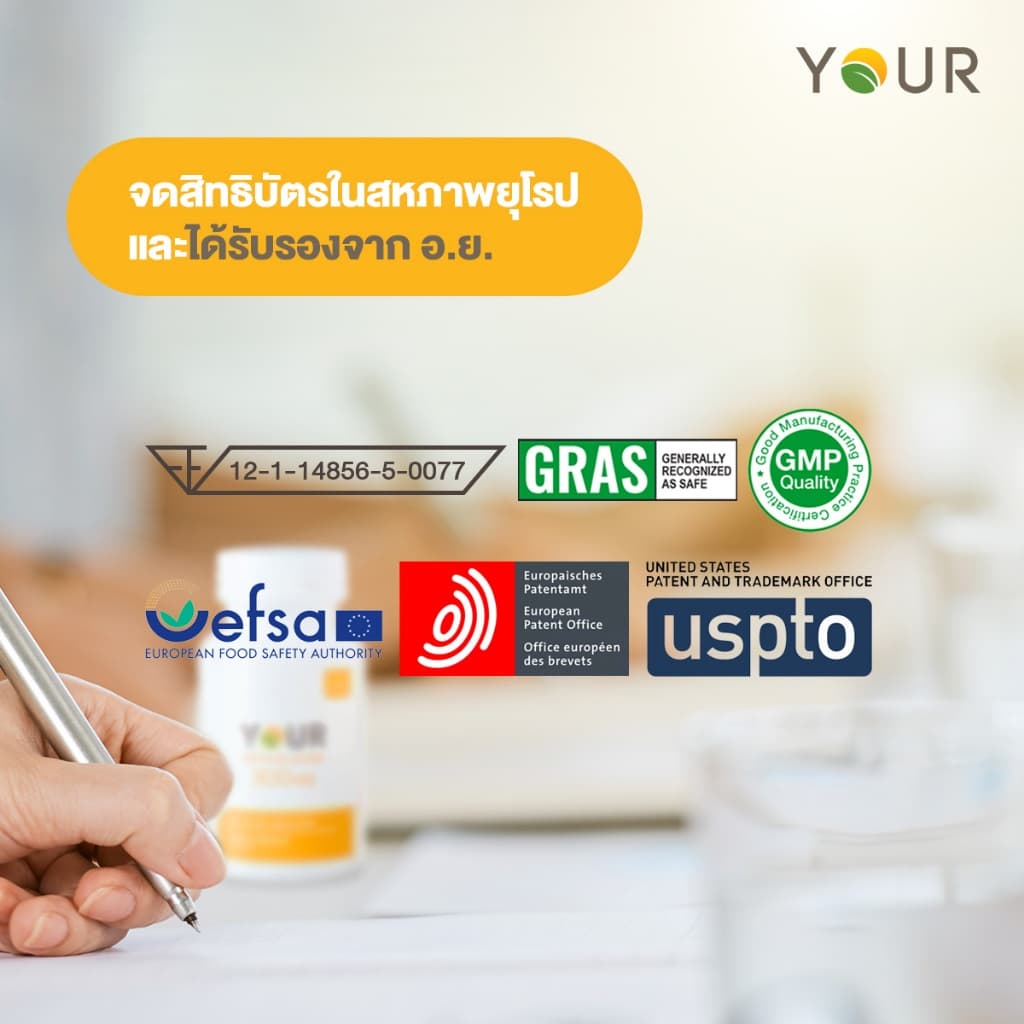 YOUR เบต้ากลูแคนบริสุทธิ์ เข้มข้น 300 มก. ขนาด 60 แคปซูล 1 กระปุก +ผ่อนได้ - 010600001 รูปที่ 4