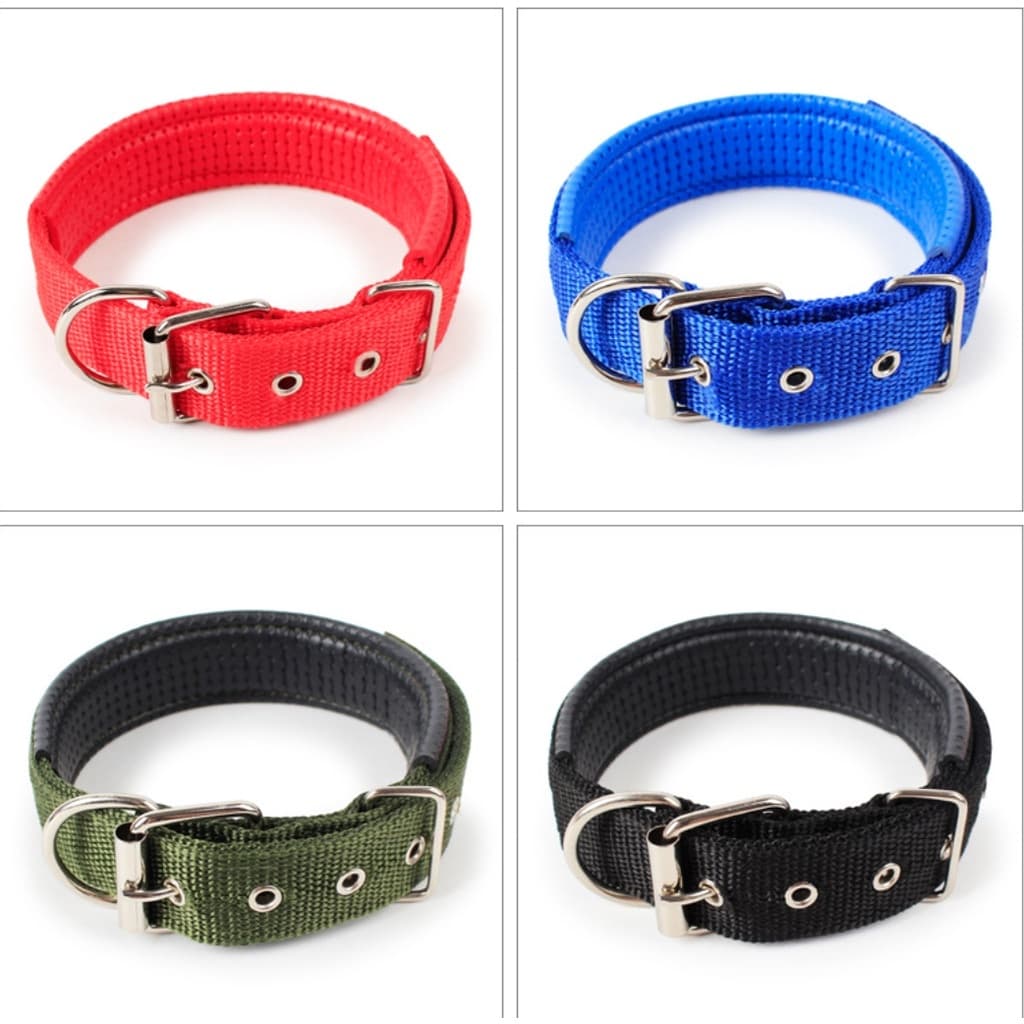 PET LIFE ปลอกคอสัตว์เลี้ยง ปลอกคอสุนัข ปลอกคอแมว แบบไนล่อน มี 4 ขนาด 4 สีให้เลือก แบบไนล่อน รูปที่ 7