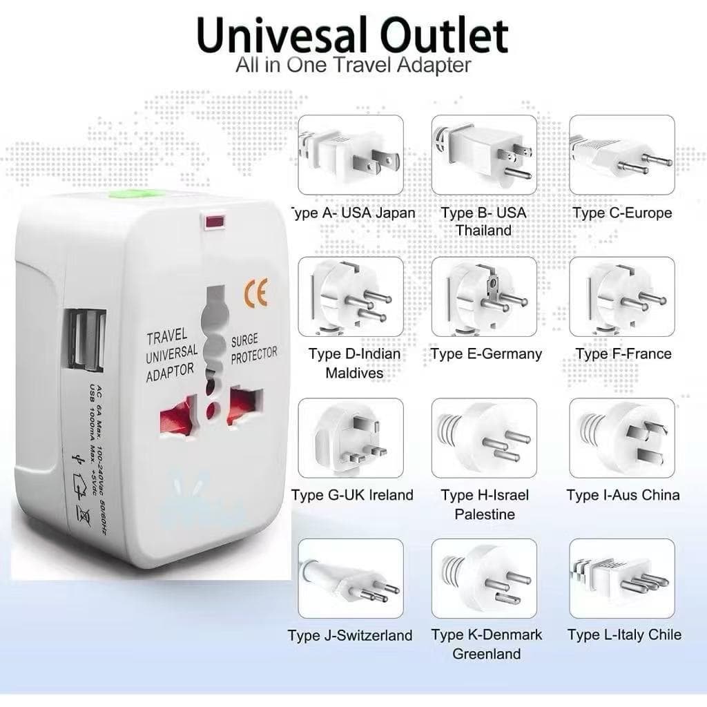 Universal Plug Travel Adapter หัวปลั๊ก เอนกประสงค์ รูปที่ 7
