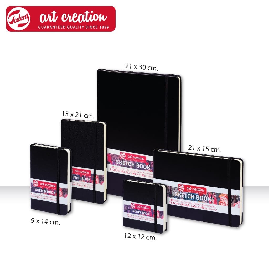 Talens Art Creation Sketch Book 140 grams 80 sheets สมุดสเก็ตช์ สมุดโน๊ต ไม่มีเส้น รูปที่ 3