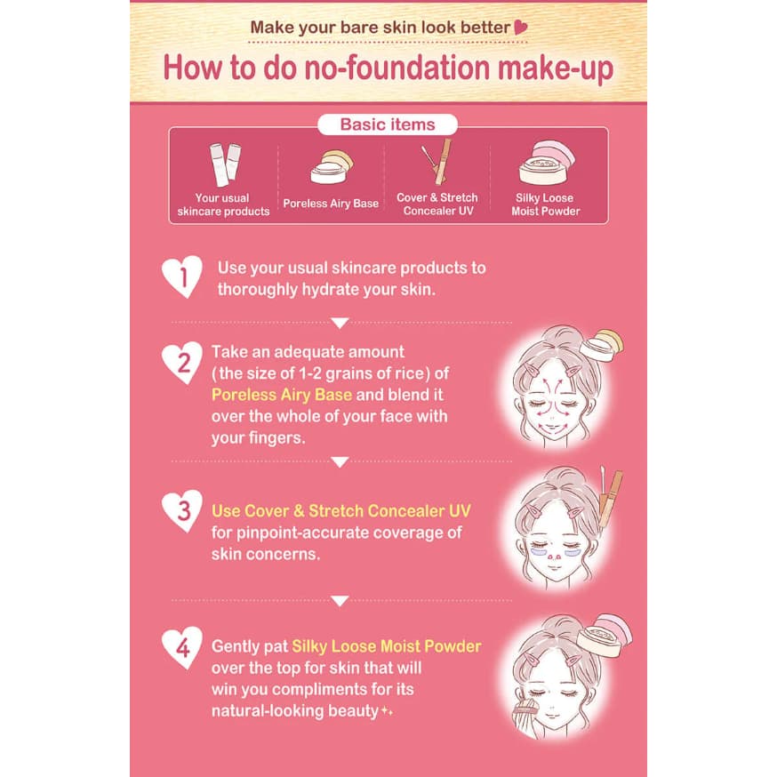 CANMAKE Silky Loose Moist Powder แป้งฝุ่นCanmake เนื้อละเอียดเนียนนุ่ม รุ่นใหม่ล่าสุด สุดฮิตจากญี่ปุ่น รูปที่ 9
