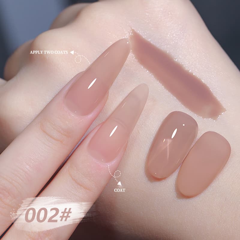 Nawoelite สีทาเล็บเจล สีไซรัป ยาทาเล็บเจล เนื้อบางเบา เกลี่ยง่าย ทนทาน ขึ้นเงาสวย ปลอดสารเคมีอันตราย จากไทย รูปที่ 3