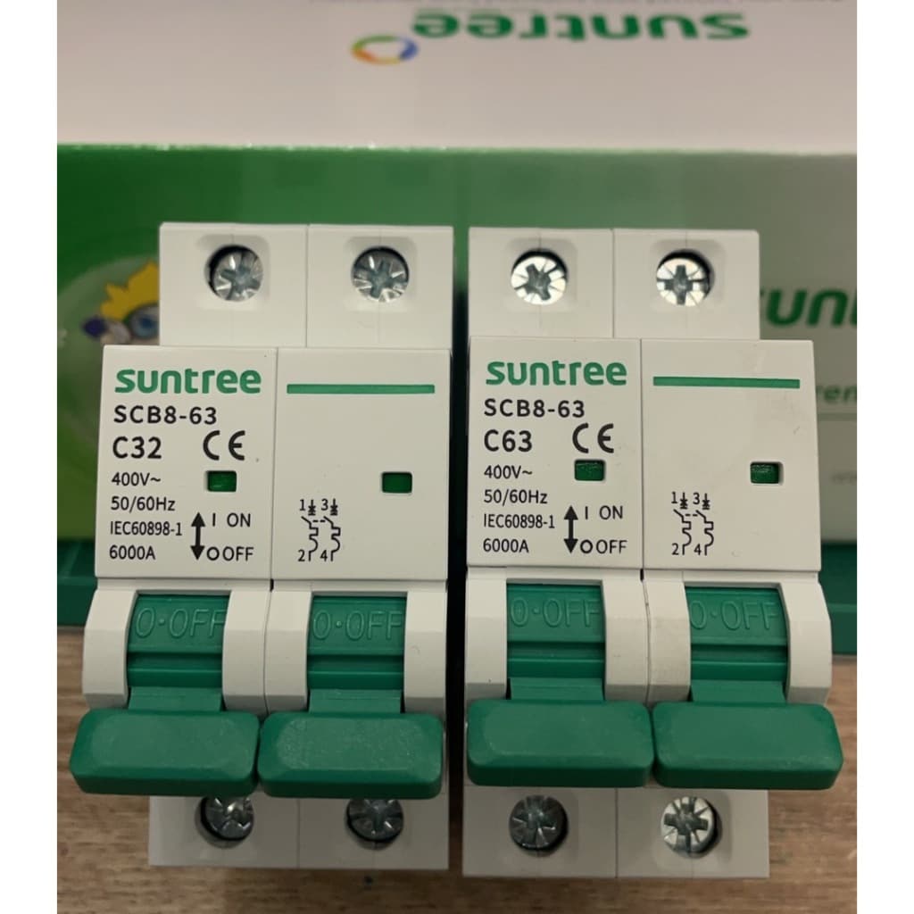 Suntree AC เบรกเกอร์ C 32Aและ ุ63A รุ่น SCB 8-63 C32/C63 รูปที่ 9