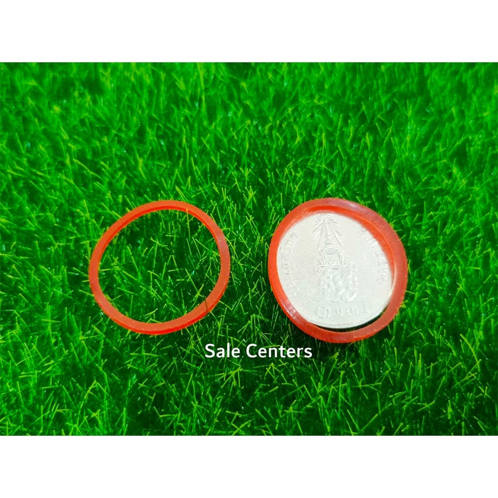 หนังยางรัดแหนม สีแดง หนังยางจิ๋ว ขนาดวง 2 cm. ยางจิ๋ว วงเล็ก ยางวงเล็ก mini Rubber band รูปที่ 3