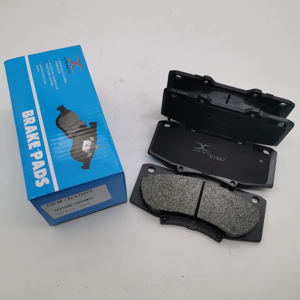 ราคาคู่ ผ้าเบรคหน้า TOYOTA VIGO วีโก้ ตัวเตี้ย ปี 09-15 ยกสูง ปี 04-15 ผ้าเบรคceramic รูปที่ 4
