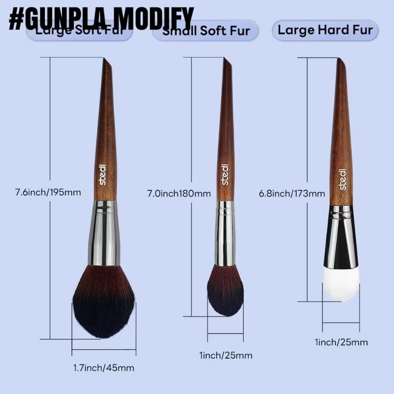 STEDI Bristel Model Brush แปรงสำหรับทำความสะอาดโมเดล รูปที่ 4