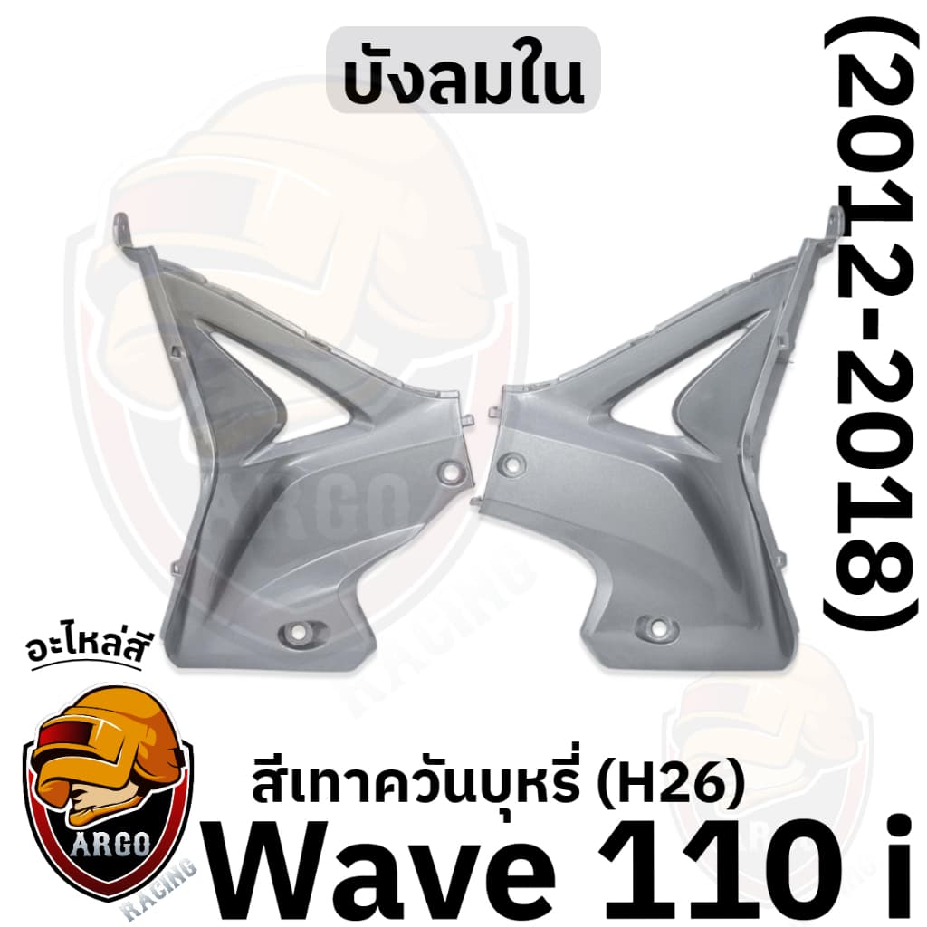 บังลมใน WAVE 110 i งานสีแยกชิ้น งานABS แข็งแรงสีสวย รูปที่ 3