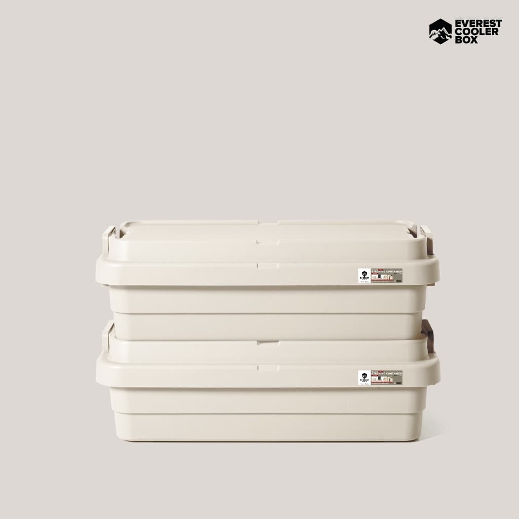 ถูกที่สุด!! รุ่นใหม่ !! ลังเก็บของ STACKING CONTAINER ลังแคมป์ปิ้ง ขนาด 18,30,40 ลิตร Camping Box รูปที่ 8