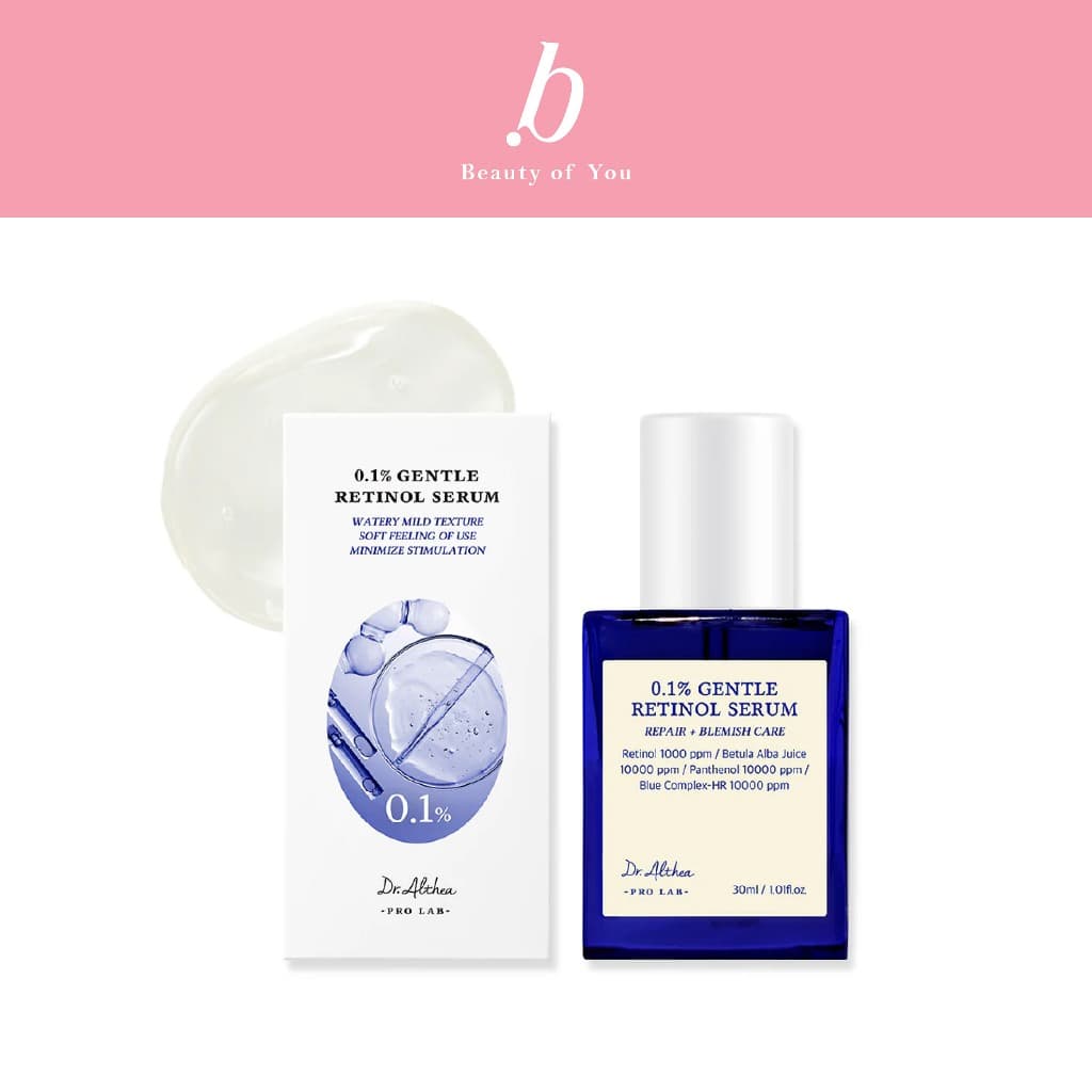 DR.ALTHEA 0.1% GENTLE RETINOL SERUM 30ML ดร.อัลเทีย 0.1% เรตินอลเซรั่มแบบอ่อนโยน รูปที่ 1