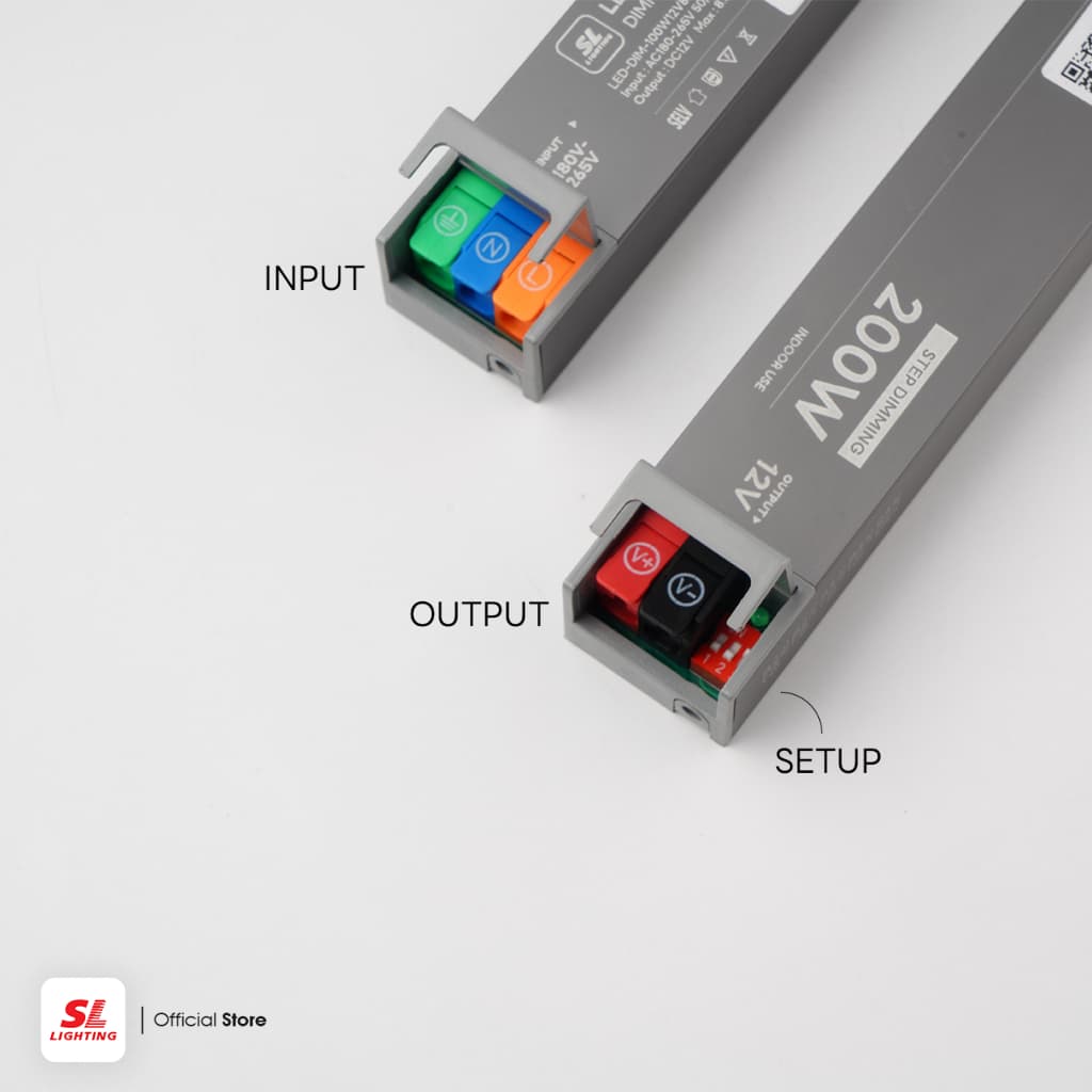 SL LIGHTING | LED Driver Step Dimming 12V หม้อแปลงไฟเส้น LED ปรับความสว่าง 4 ระดับ และโหมดเปิดแบบสมูท รูปที่ 2